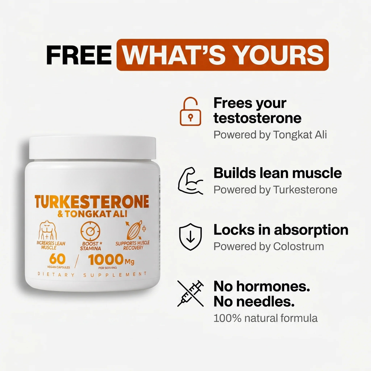 Turkesterone & Tongkat Ali